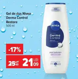 Carrefour Gel de duș Nivea Derma Control Restore Ofertă