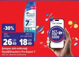 Carrefour Șampon anti-mătreață Head&Shoulders Pro-Expert 7 Ofertă