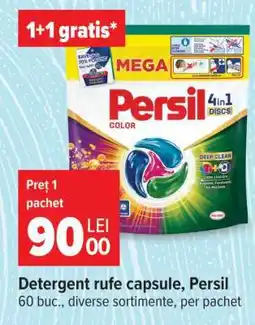 Carrefour Detergent rufe capsule Persil Ofertă