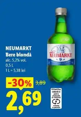 Lidl NEUMARKT Bere blondă Ofertă