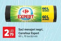 Carrefour Saci menajeri negri Carrefour Expert Ofertă