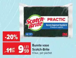 Carrefour Burete vase, Scotch Brite Ofertă