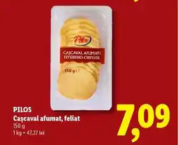 Lidl PILOS Cașcaval afumat, felii Ofertă