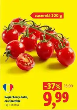 Lidl Roșii cherry dulci cu ciorchine Ofertă