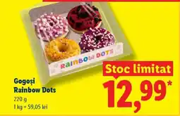 Lidl Gogoși Rainbow Dots Ofertă