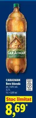 Lidl CARAIMAN Bere blondă Ofertă