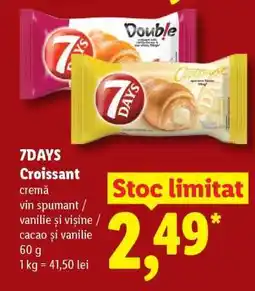 Lidl 7DAYS Croissant Ofertă