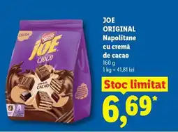 Lidl JOE ORIGINAL Napolitane cu cremă de cacao Ofertă