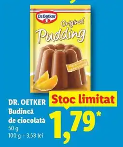 Lidl DR. OETKER Budincă de ciocolată Ofertă