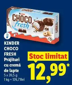 Lidl Kinder Choco Fresh Ofertă