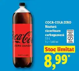 Lidl Coca-Cola zero Ofertă