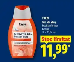 Lidl Cien Gel de duș Ofertă