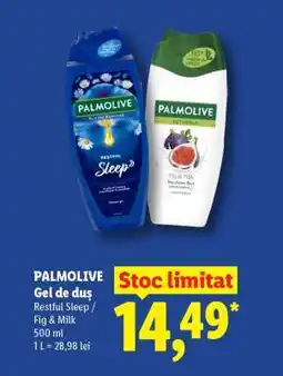 Lidl PALMOLIVE Gel de duş Ofertă