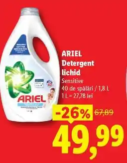 Lidl ARIEL Detergent lichid Ofertă