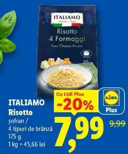 Lidl ITALIAMO Risotto Ofertă