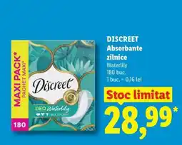 Lidl DISCREET Absorbante zilnice Ofertă