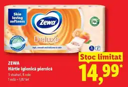 Lidl ZEWA Hârtie igienică, piersică Ofertă