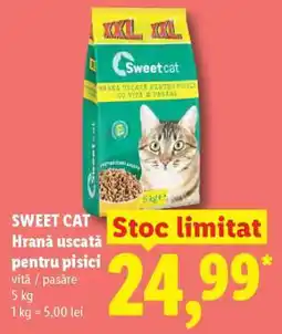 Lidl Sweet Cat Hrană uscată pentru pisici Ofertă