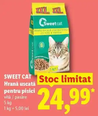 Lidl Sweet Cat Hrană uscată pentru pisici Ofertă