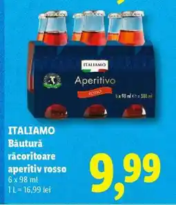 Lidl ITALIAMO Băutură răcoritoare aperitiv rosso Ofertă
