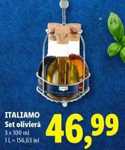 Lidl ITALIAMO Set olivieră Ofertă