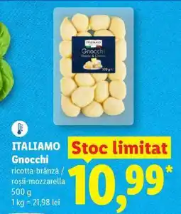Lidl ITALIAMO Gnocchi Ofertă