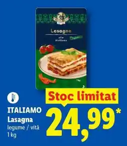 Lidl ITALIAMO Lasagna Ofertă