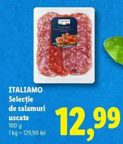 Lidl ITALIAMO Selecție de salamuri uscate Ofertă