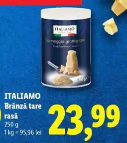 Lidl ITALIAMO Brânză tare, rasă Ofertă