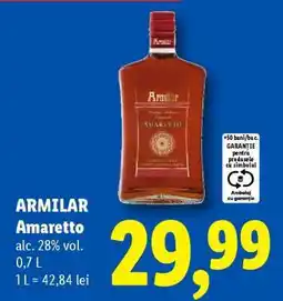 Lidl ARMILAR Amaretto Ofertă