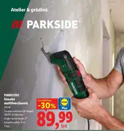 Lidl Parkside Unealtă multifuncțională Ofertă