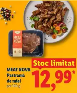 Lidl MEAT NOVA Pastramă de miel Ofertă