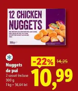 Lidl Nuggets de pui Ofertă