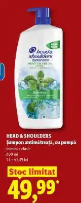 Lidl HEAD & SHOULDERS Ofertă
