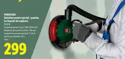 Lidl PARKSIDE Slefuitor pentru pereti / podele, cu functie de aspirare Ofertă