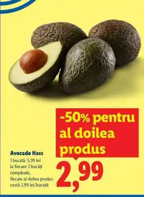 Lidl Avocado Hass Ofertă