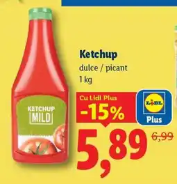 Lidl Ketchup Ofertă