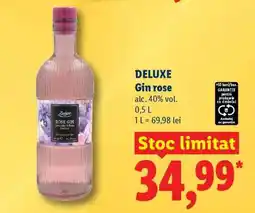 Lidl DELUXE Gin rose Ofertă