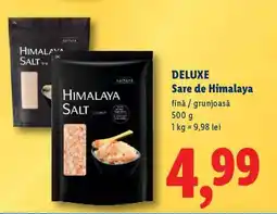 Lidl DELUXE Sare de Himalaya Ofertă