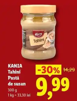 Lidl KANIA Tahini Pastă de susan Ofertă