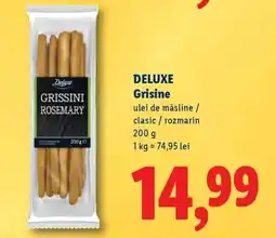 Lidl DELUXE Grisine Ofertă