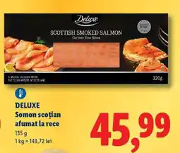Lidl DELUXE Scottish Smoked Salmon Ofertă