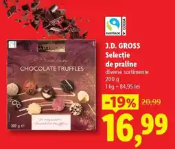 Lidl J.D. GROSS Selecție de praline Ofertă