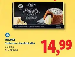 Lidl DELUXE Sufleu cu ciocolată albă Ofertă