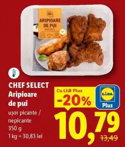 Lidl Chef Select Aripioare de pui Ofertă