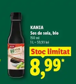 Lidl KANIA Sos de soia, bio Ofertă