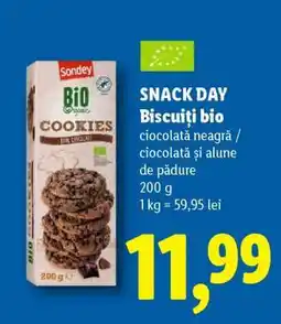 Lidl SNACK DAY Biscuiți bio Ofertă