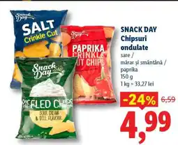 Lidl Snack Day Chipsuri ondulate Ofertă
