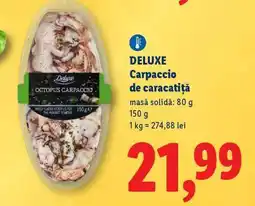Lidl DELUXE Carpaccio de caracatiță Ofertă
