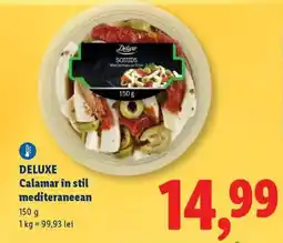 Lidl DELUXE Calamar în stil mediteraneean Ofertă